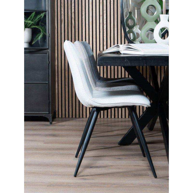 Esszimmerstuhl Joppe Elfenbein - HomeDesign Knaus