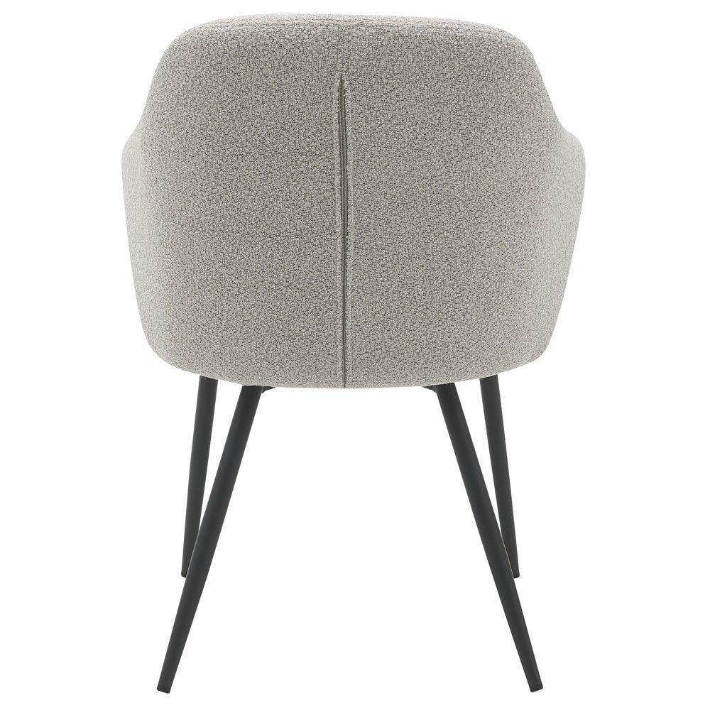 Esszimmerstuhl Kendra – Bouclé – Natur - HomeDesign Knaus