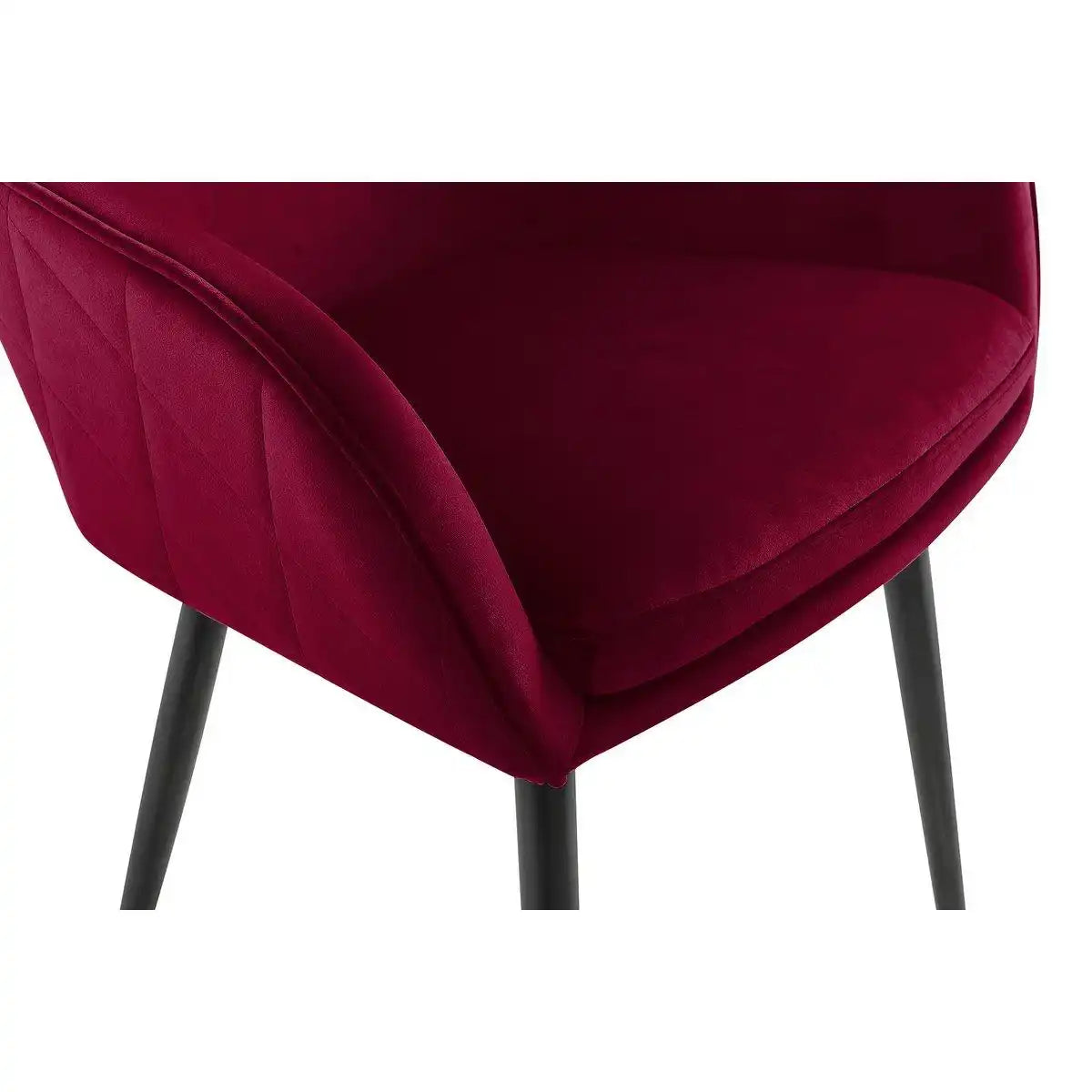 Esszimmerstuhl Rot Samt - HomeDesign Knaus