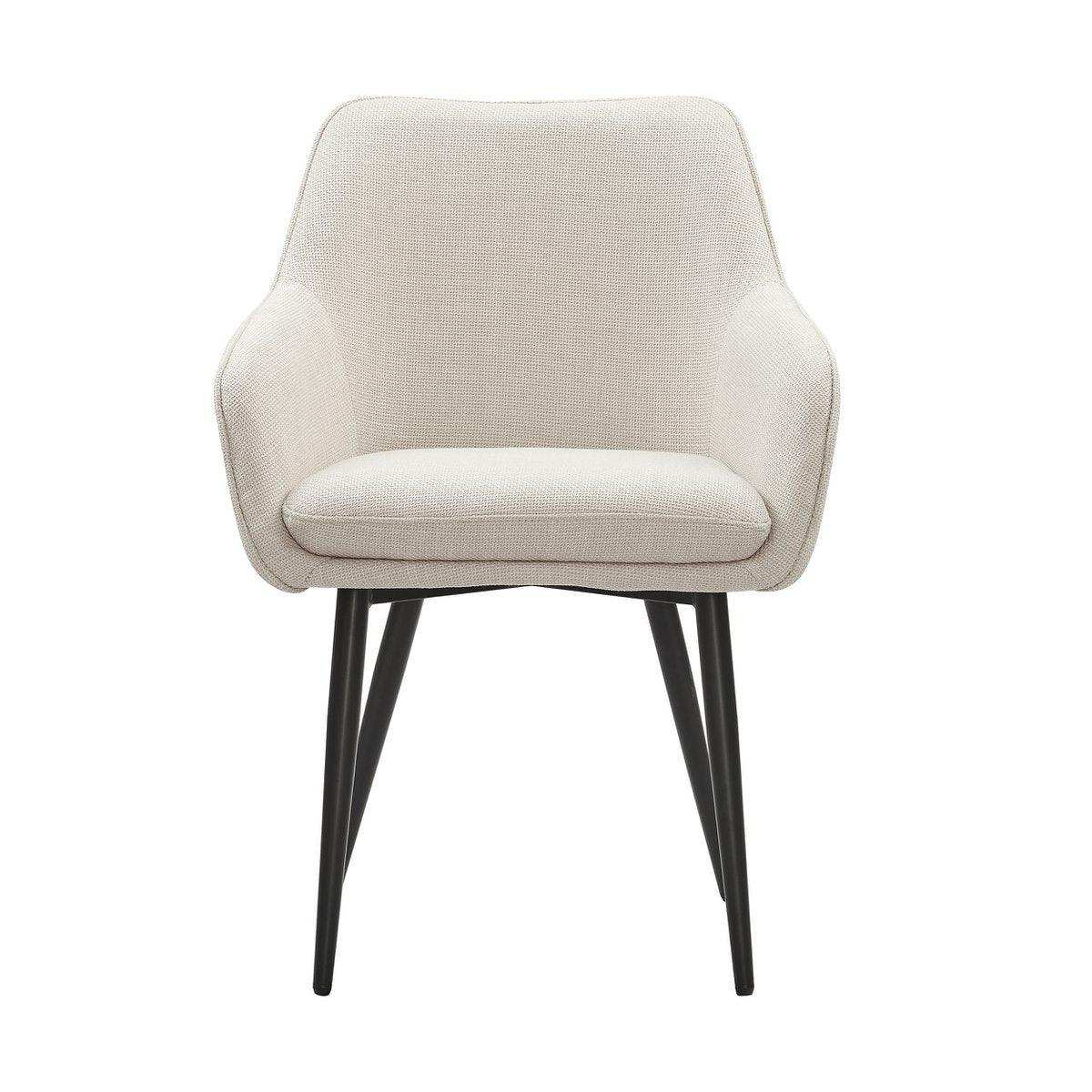 Esszimmerstuhl Strukturstoff Beige - HomeDesign Knaus