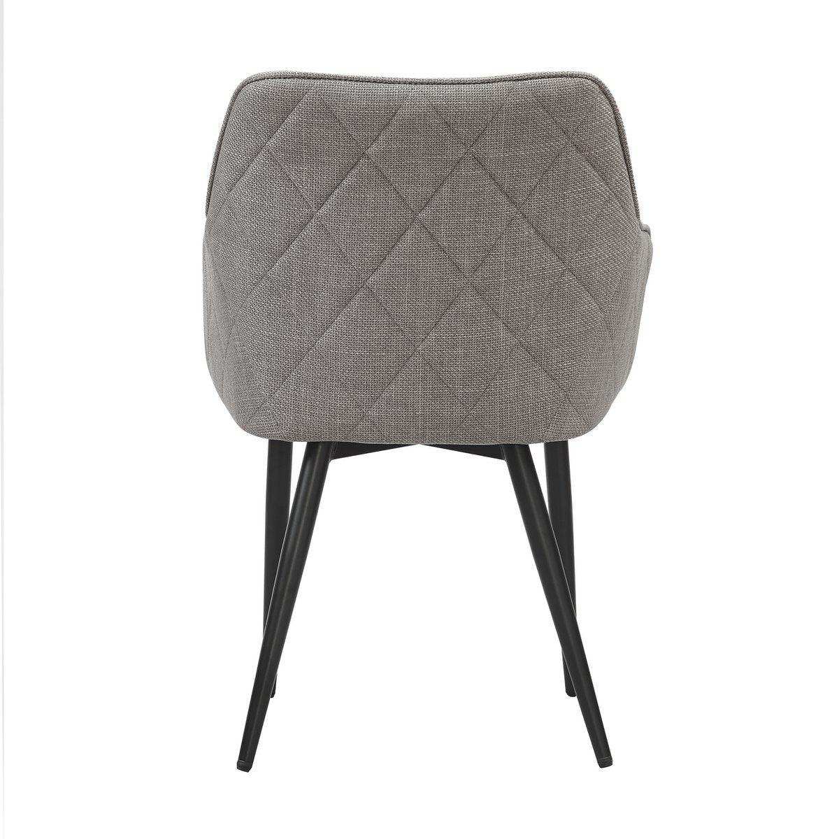Esszimmerstuhl Strukturstoff Taupe - HomeDesign Knaus
