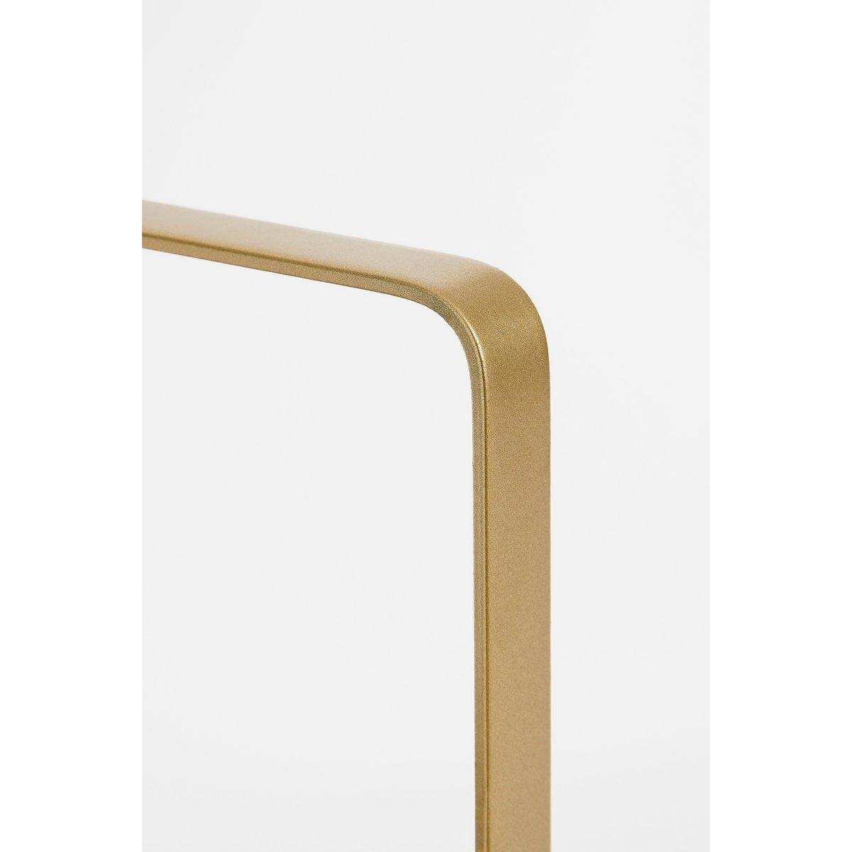 Etagere 2-stöckig – H41 x Ø25 cm – Metall – Gold - HomeDesign Knaus
