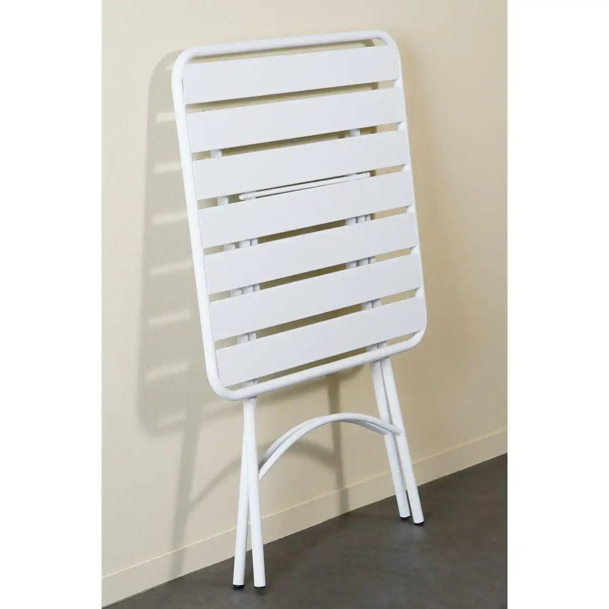 Evita Bistro-Set – 3-teilig – Metall – Weiß - HomeDesign Knaus