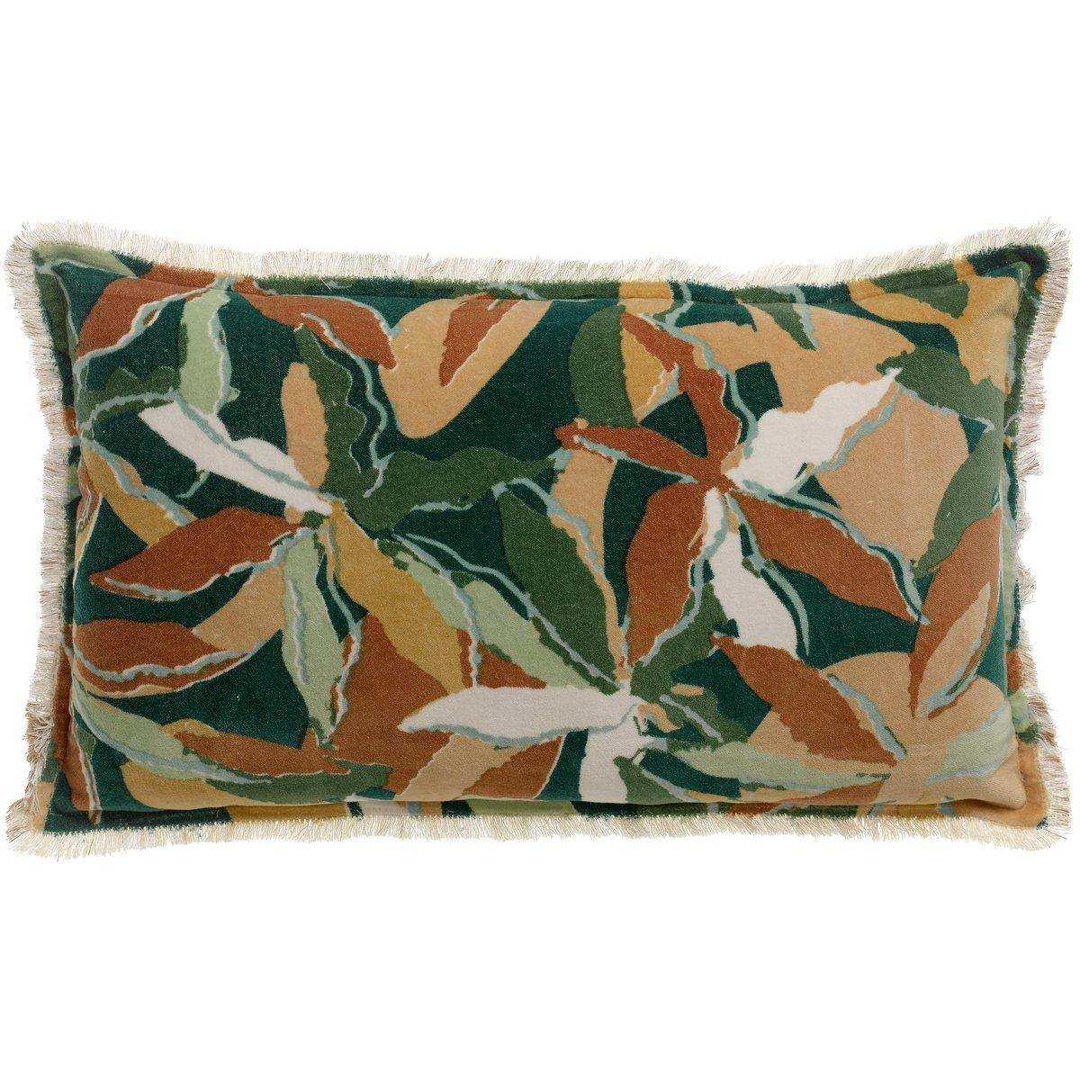 Alina Petrol bedrucktes Kissen 30 x 50