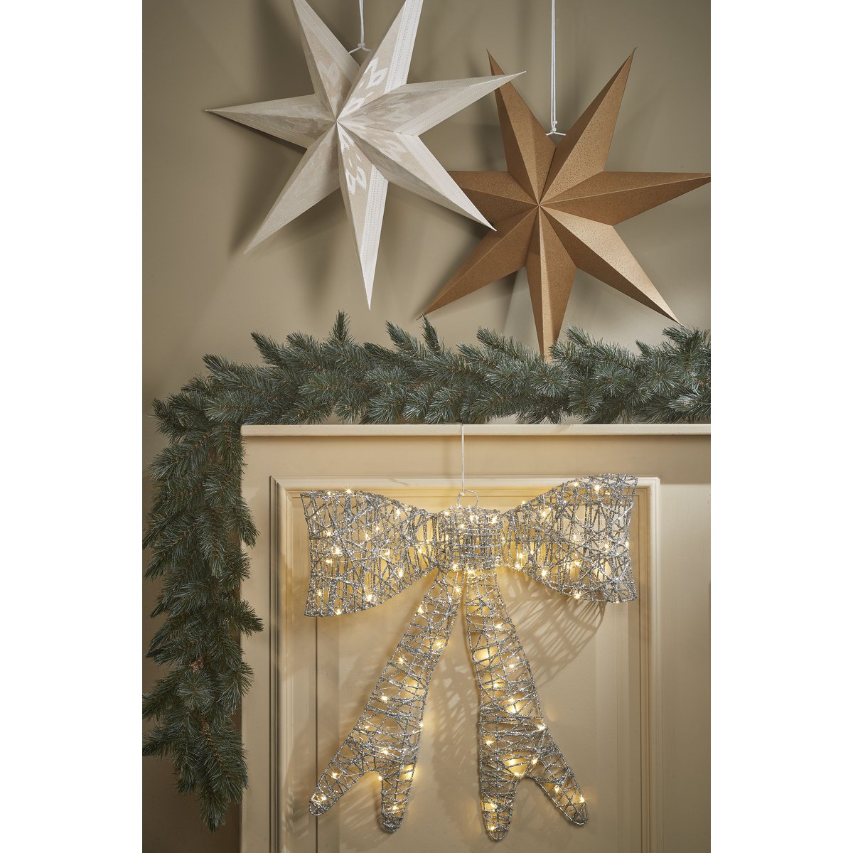 Waldgefrostete Girlande – L180 cm – Newgrowth Blue