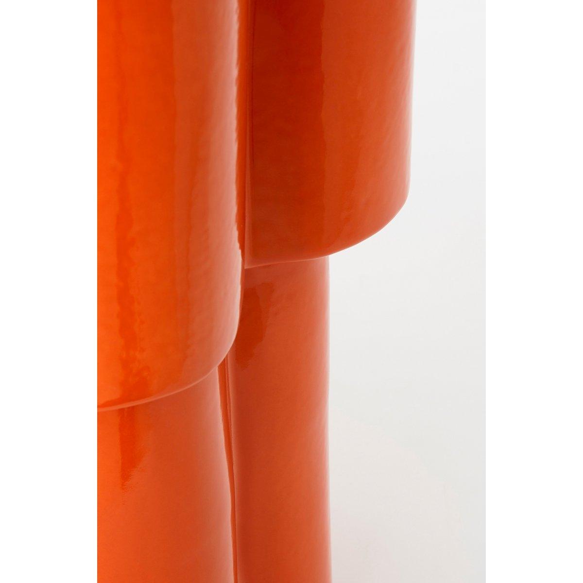 Aita Beistelltisch – H45 x Ø35 cm – Keramik – Orange