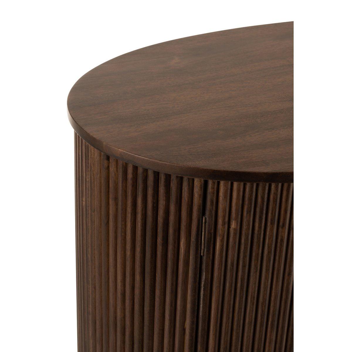 J-Line Schrank Reyi Mangoholz Dunkelbraun