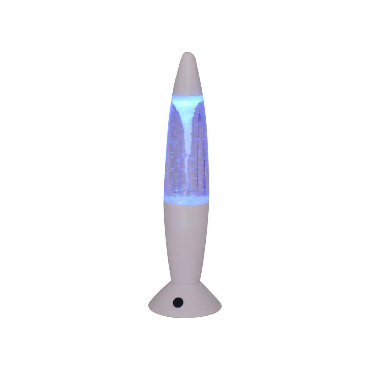 LED-Tischleuchte "TORNADO", die Deko Tischlampe aus Metall und Kunststoff, ca. 36 cm hoch, mit fest verbauten LEDs, spendet buntes Licht, für Wohnzimmer, Büro, Kinderzimmer oder Nachttisch