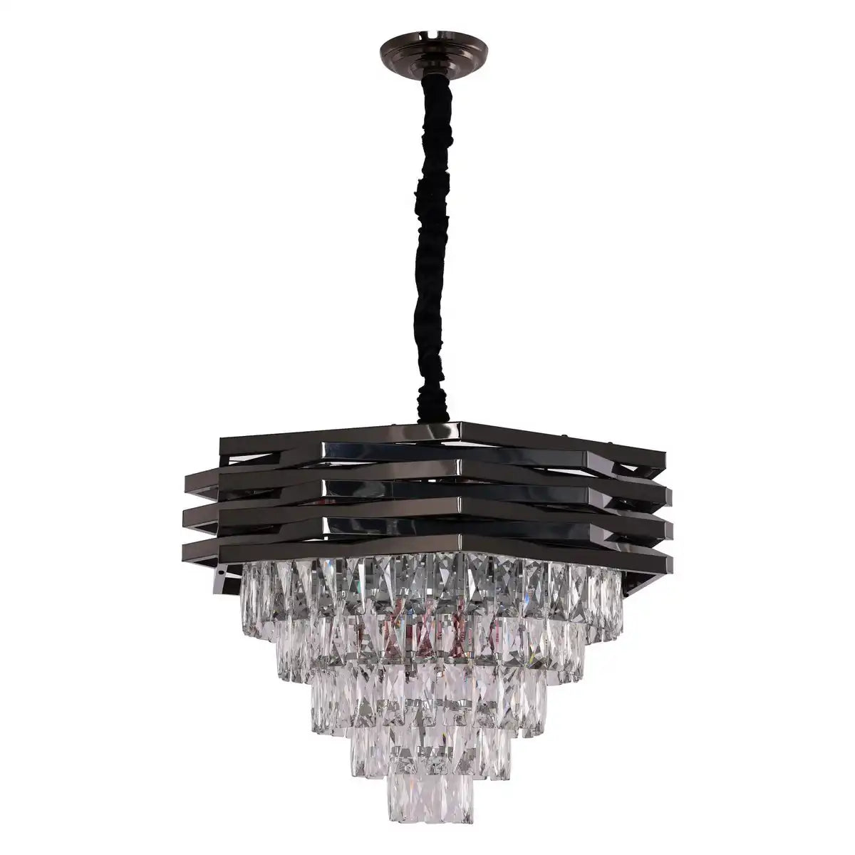 Kristallschwarz Hanging Lampe | 60 cm