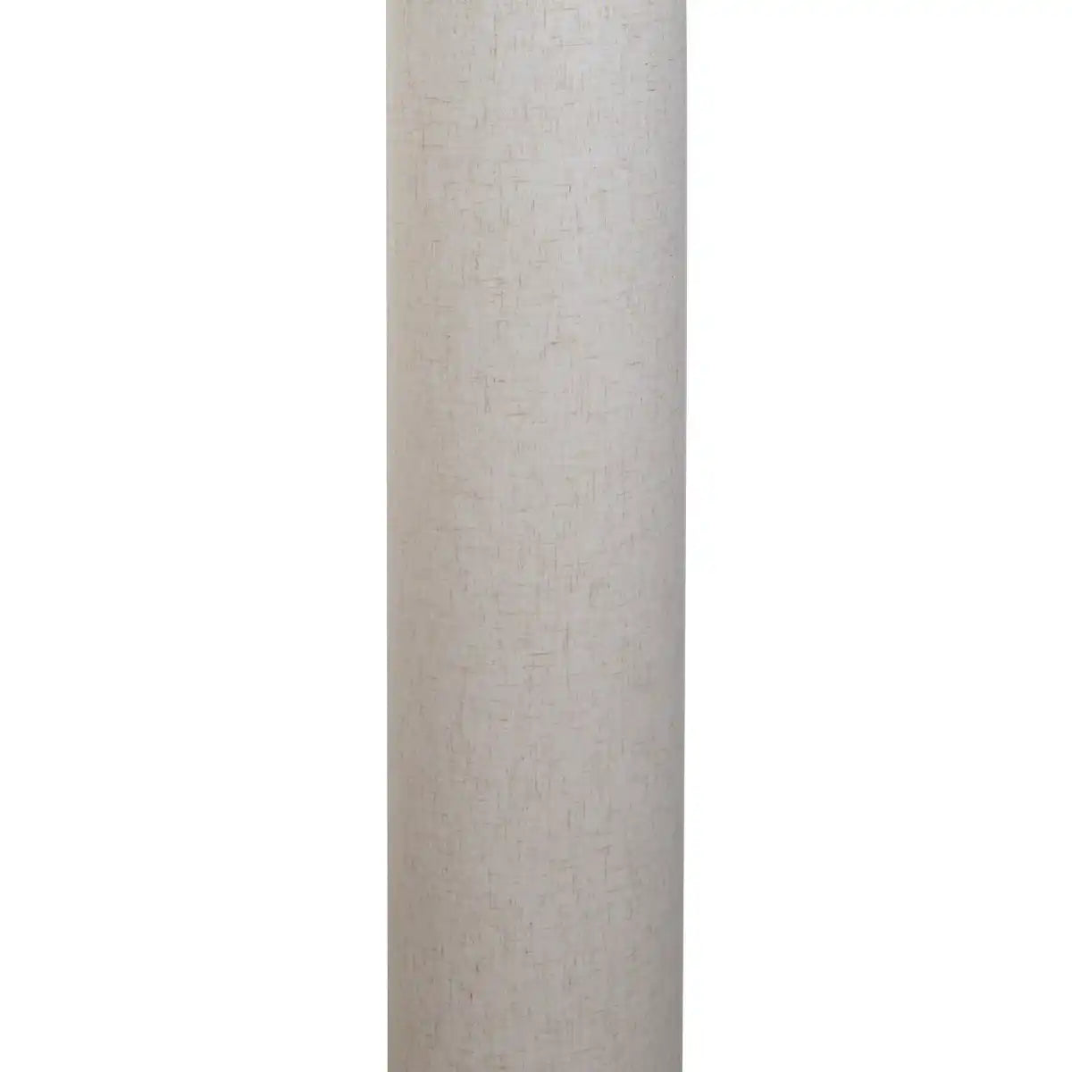 Stehleuchte "BEATE" natur aus Metall und einem Textilschirm in Natur, E27-Fassung, Stehlampe für Esszimmer, Wohnzimmer, Diele oder Büro, ca. 110 cm hoch