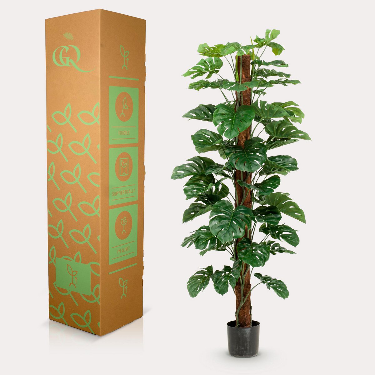 Monstera Deliciosa - Kunstpflanze - 180 cm