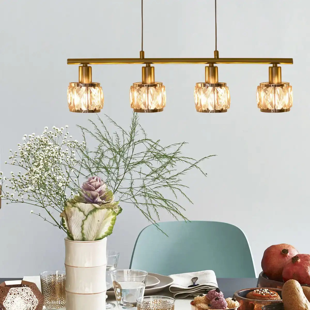 LED-Gegenzugpendelleuchte "JOSEFA" E14 Filament