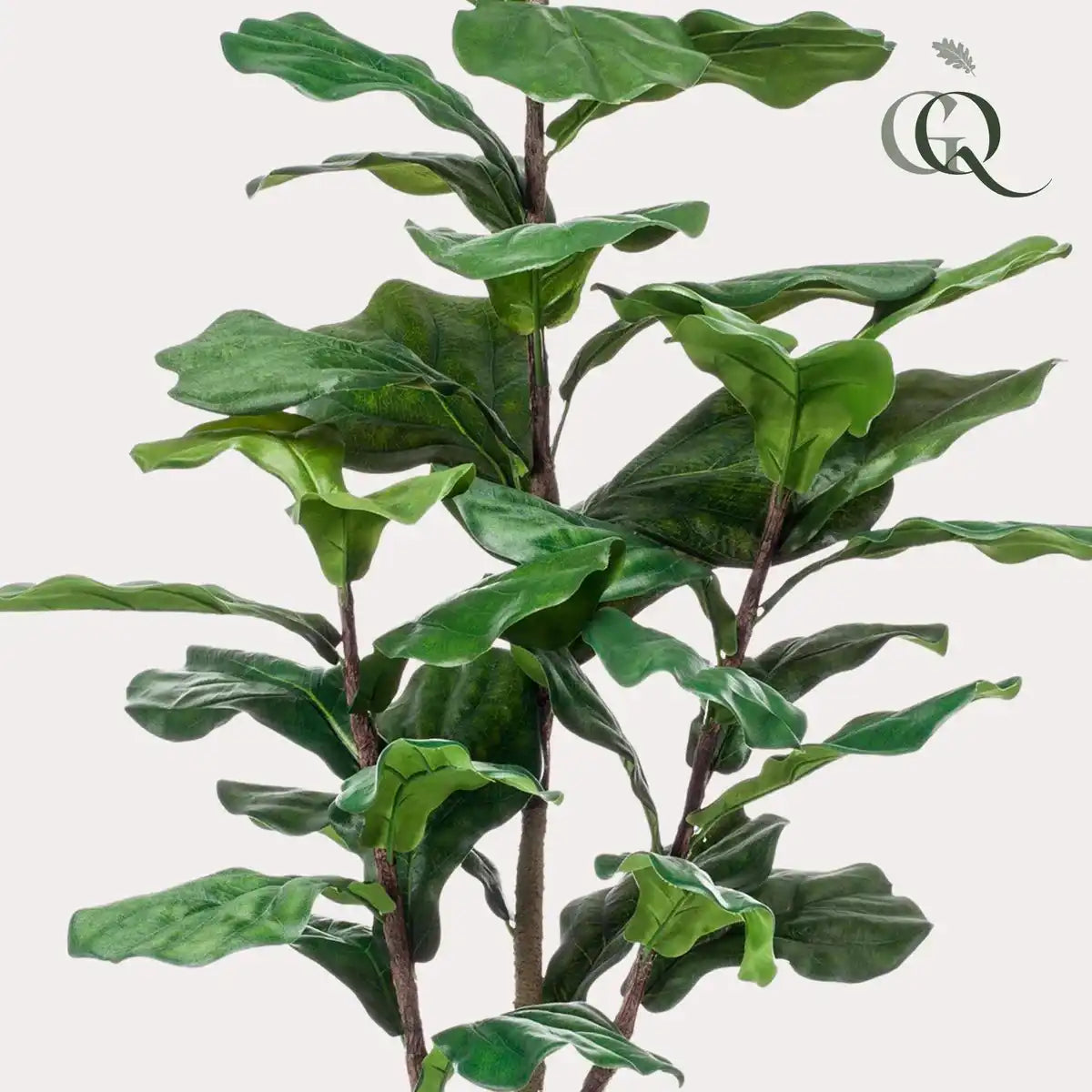 Künstliche Pflanze - Ficus Lyrata - Tabakpflanze - 120 cm