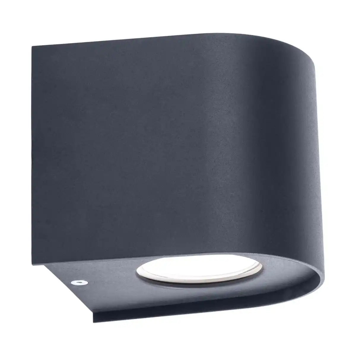 Die LED Außenwandleuchte "ALECTO" misst 10,5 x 11,7 cm und ist 10 cm hoch. Sie besteht aus einem hochwertigen Kunststoff mit einer leicht strukturierten Oberfläche, die wie lackiert wirkt. Zeitloses Schwarz macht die Leuchte universell einsetzbar.