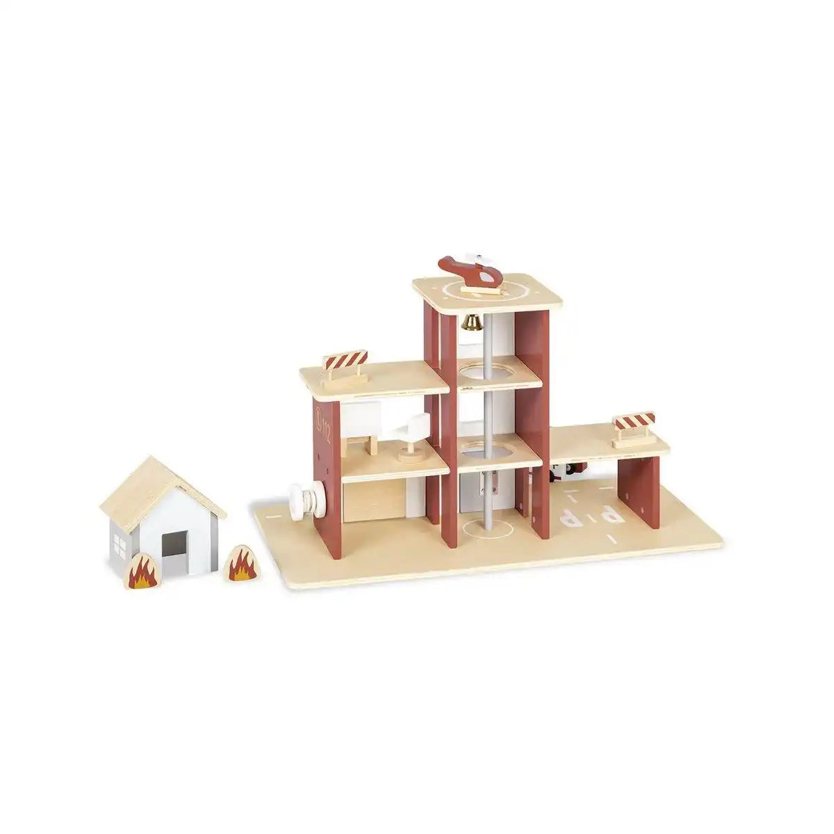 Feuerwehrwache 'Ben' inkl. Zubehör - HomeDesign Knaus