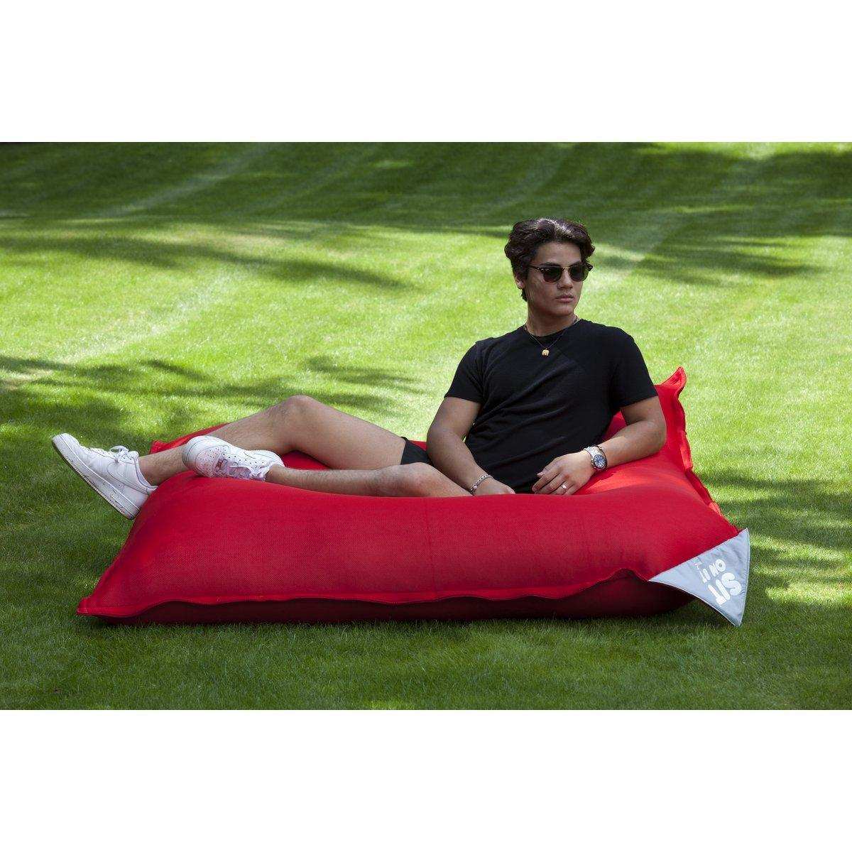 FLOAT BEANBAG SWIMMINGPOOL - rouge - HomeDesign Knaus