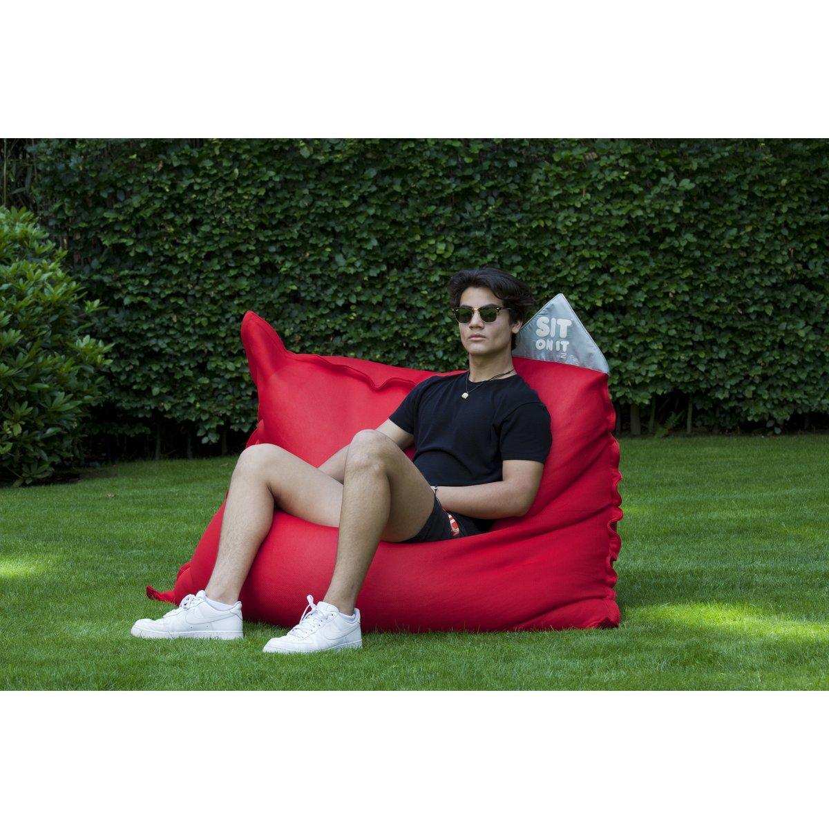 FLOAT BEANBAG SWIMMINGPOOL - rouge - HomeDesign Knaus