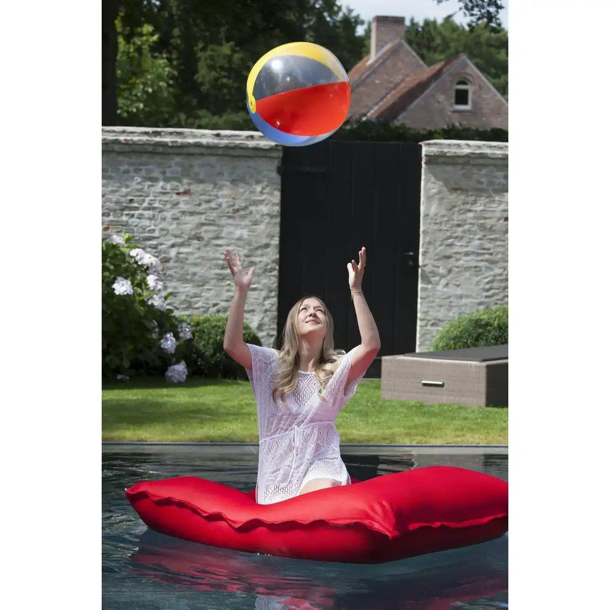 FLOAT SITZSACK SCHWIMMBAD - rouge - HomeDesign Knaus