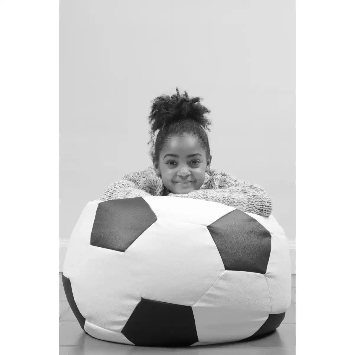 FUSSBALL KLEIN – noir/blanc - HomeDesign Knaus