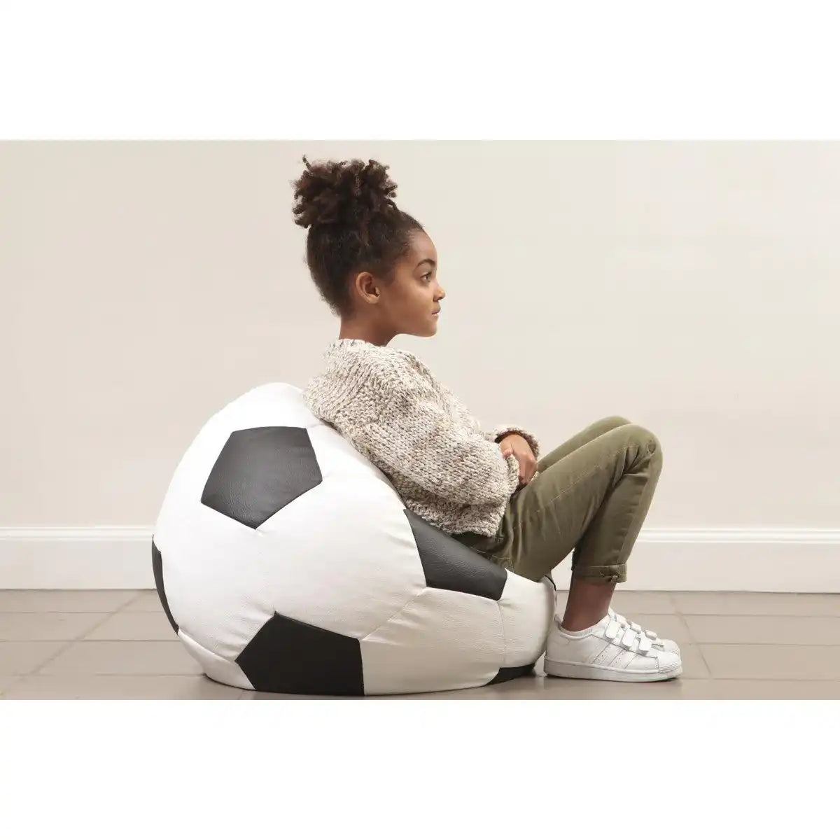 FUSSBALL KLEIN – noir/blanc - HomeDesign Knaus