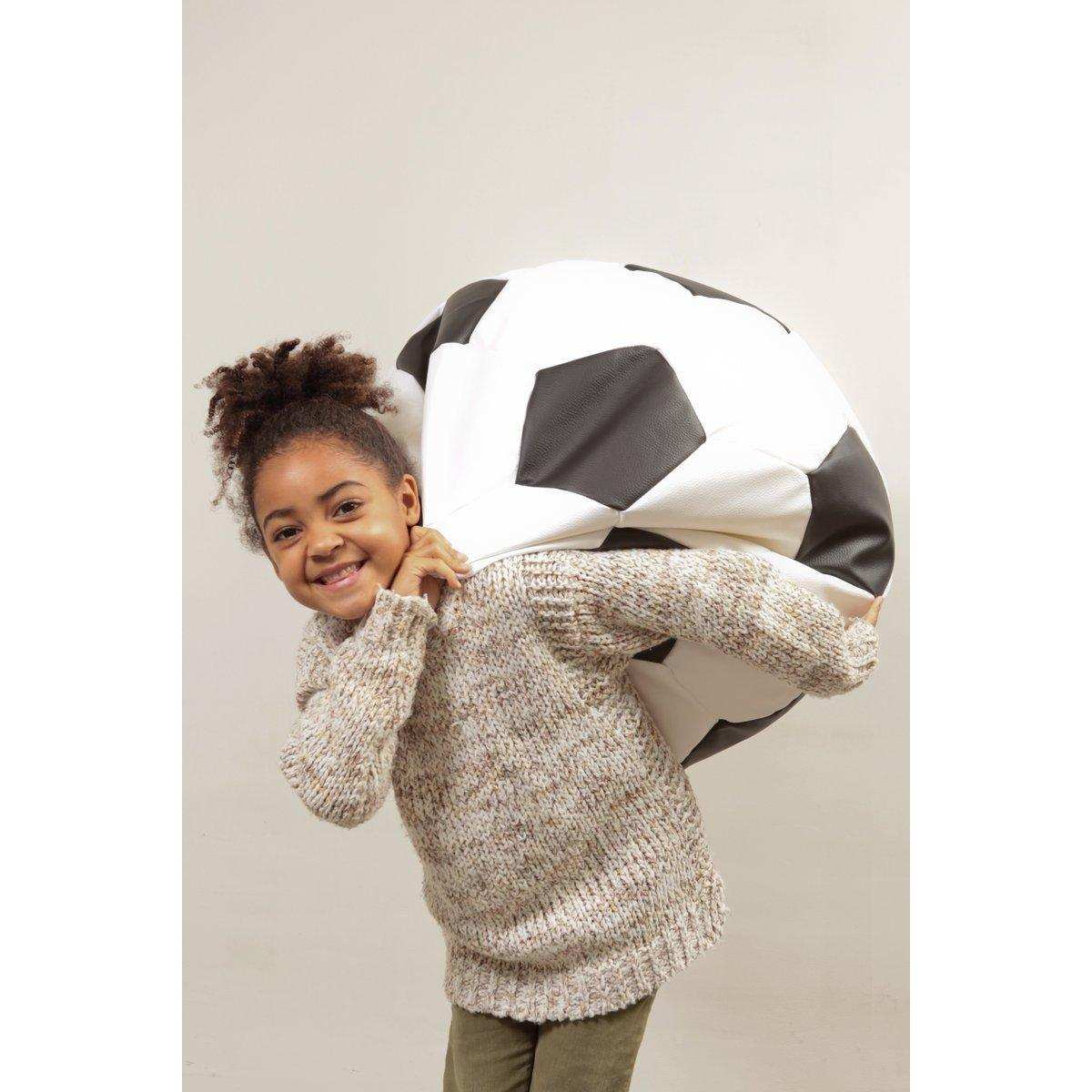 FUSSBALL KLEIN – noir/blanc - HomeDesign Knaus