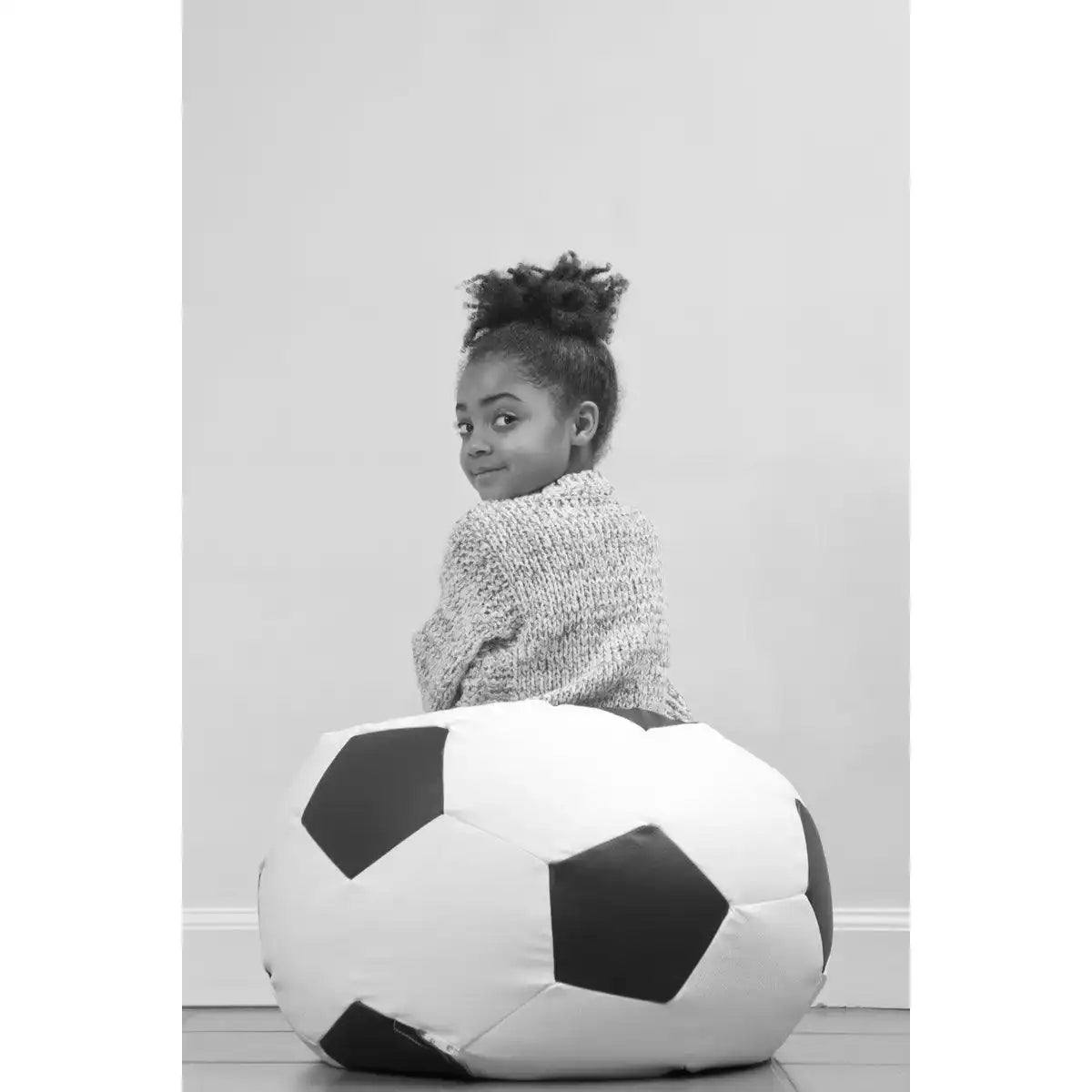 FUSSBALL KLEIN – noir/blanc - HomeDesign Knaus