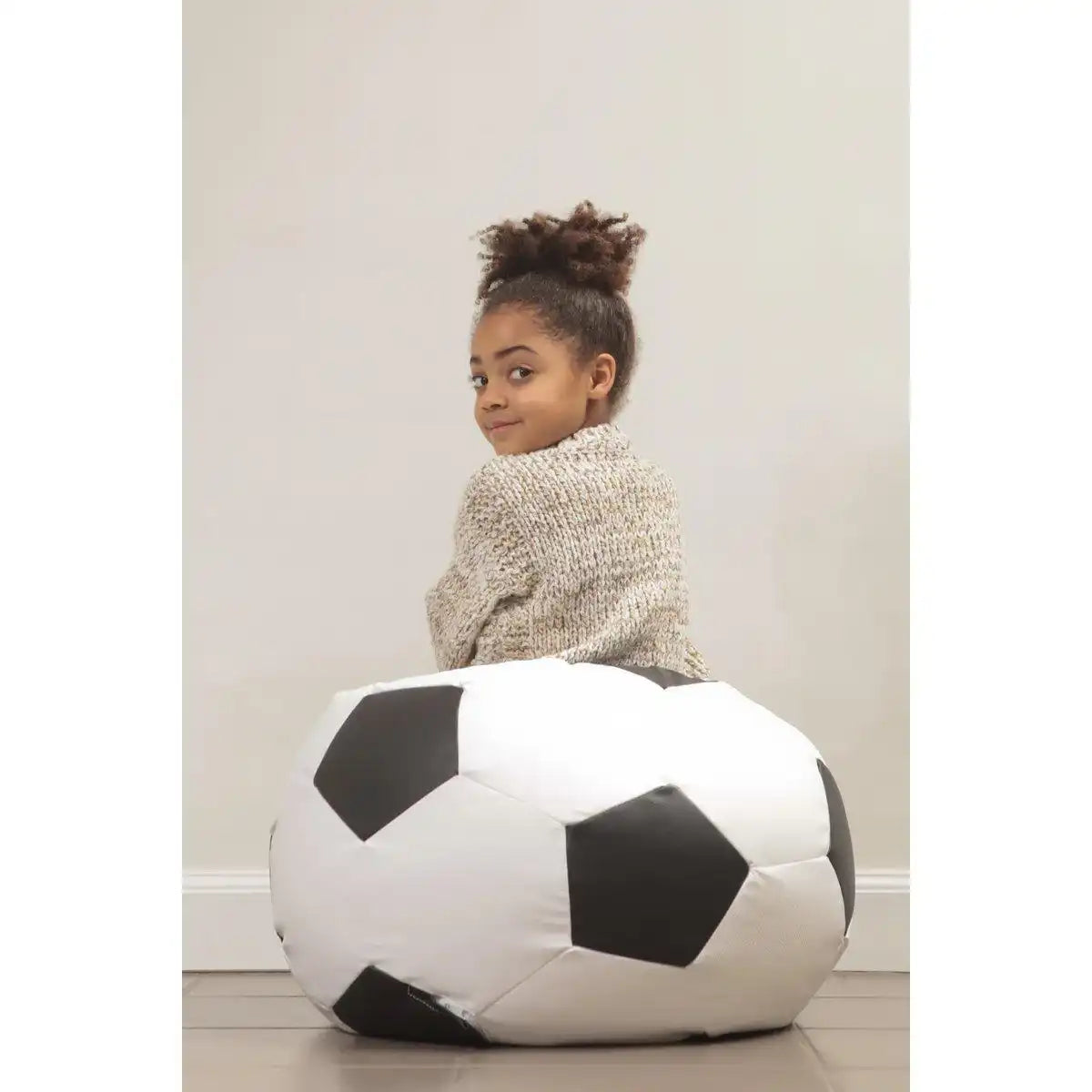 FUSSBALL KLEIN – noir/blanc - HomeDesign Knaus