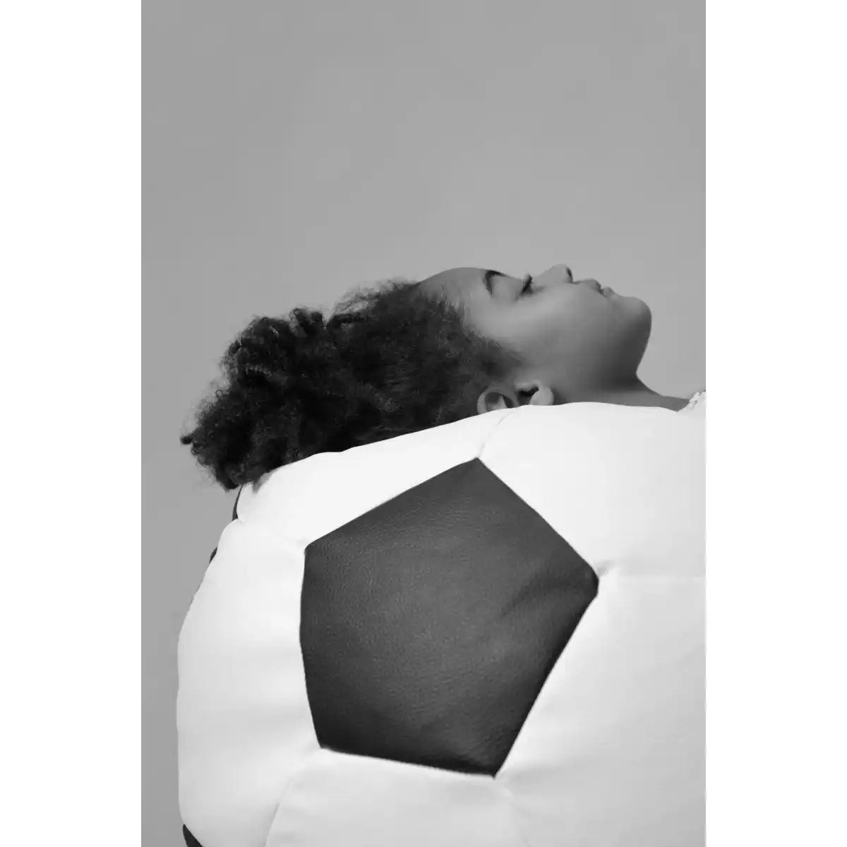 FUSSBALL KLEIN – noir/blanc - HomeDesign Knaus