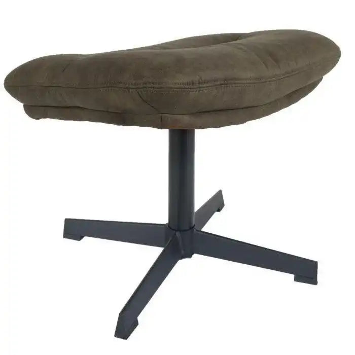Fußhocker Dorus Cowboy - Olive 411 - HomeDesign Knaus