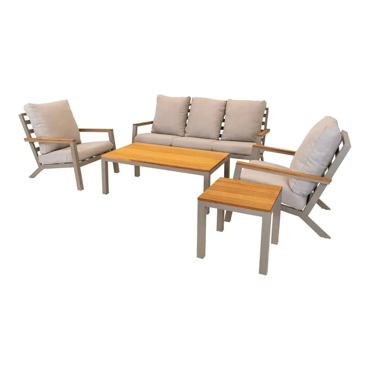 Garten Lounge-Set Gartenmöbel Donnan beige - HomeDesign Knaus