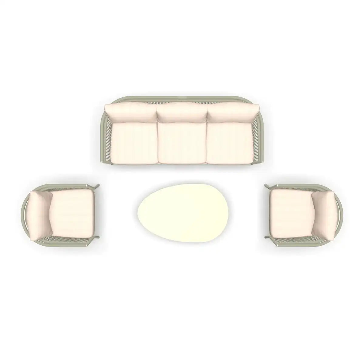 Garten Lounge-Set Gartenmöbel Lindo - HomeDesign Knaus