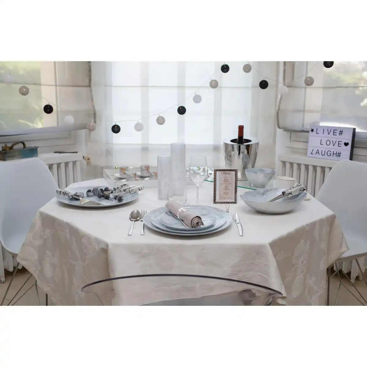 GLASFACH MIT METALLGRIFF - HomeDesign Knaus