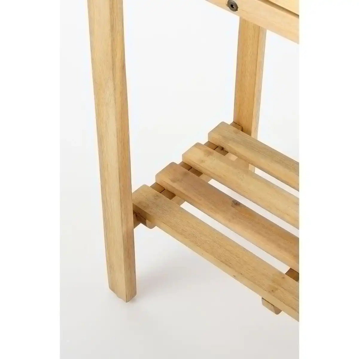 Glenwood Pflanzgefäß, rechteckig für den Außenbereich – L70 x B30 x H75 cm – Akazienholz – Braun - HomeDesign Knaus