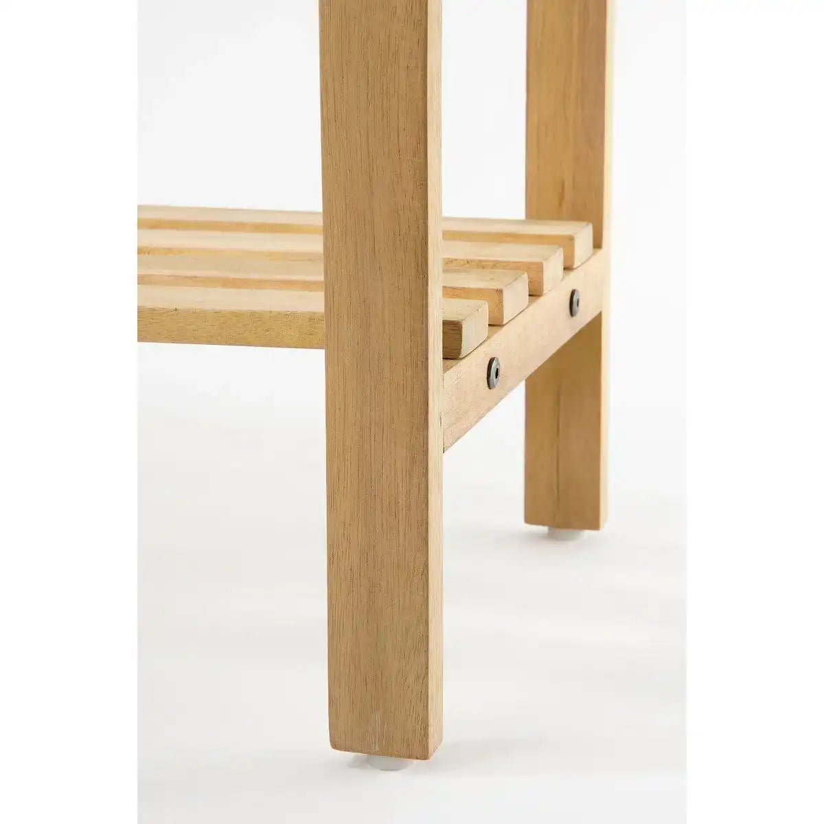 Glenwood Pflanzgefäß, rechteckig für den Außenbereich – L70 x B30 x H75 cm – Akazienholz – Braun - HomeDesign Knaus