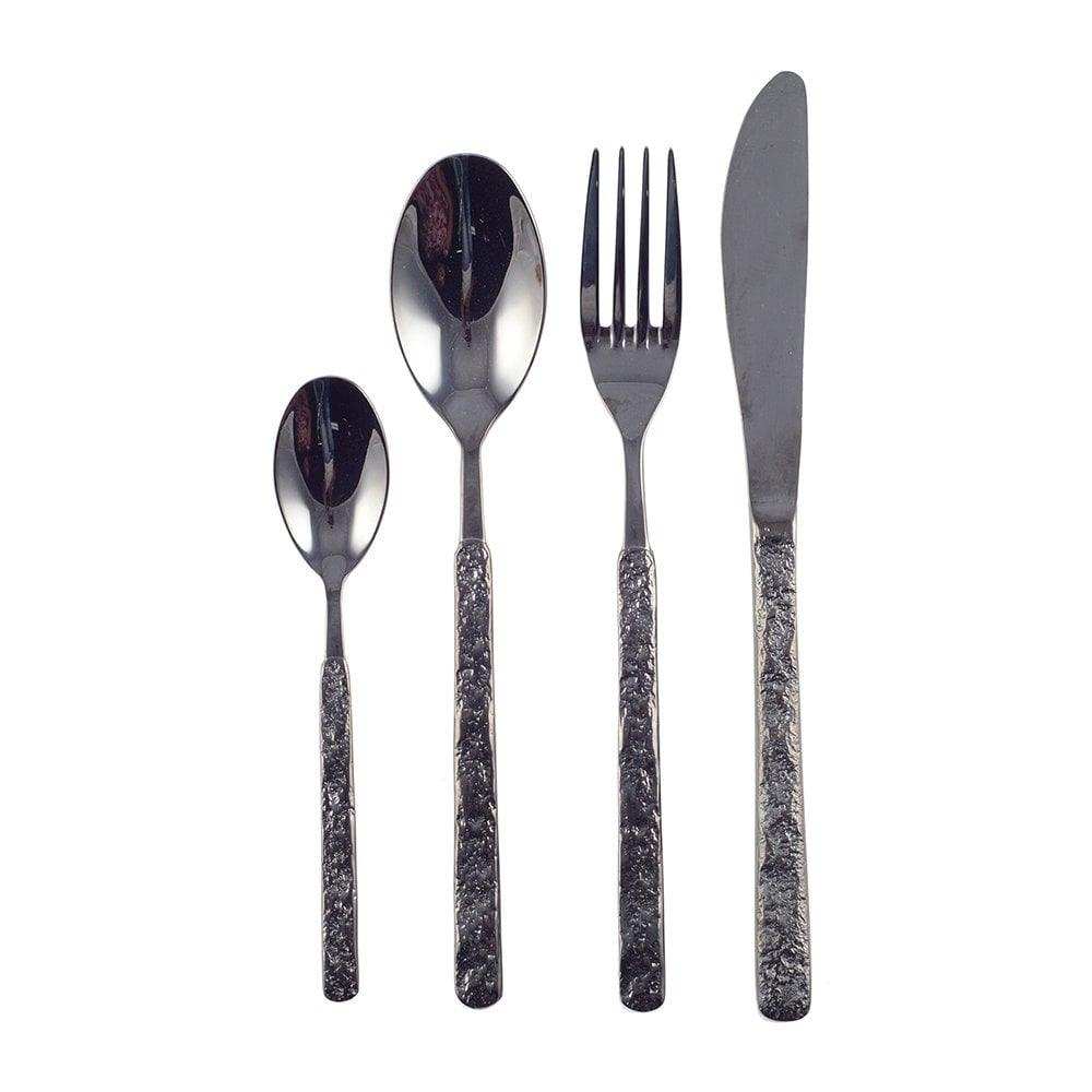 GLOSSY BLACK 24-TEILIGE KÜCHENWARE - HomeDesign Knaus