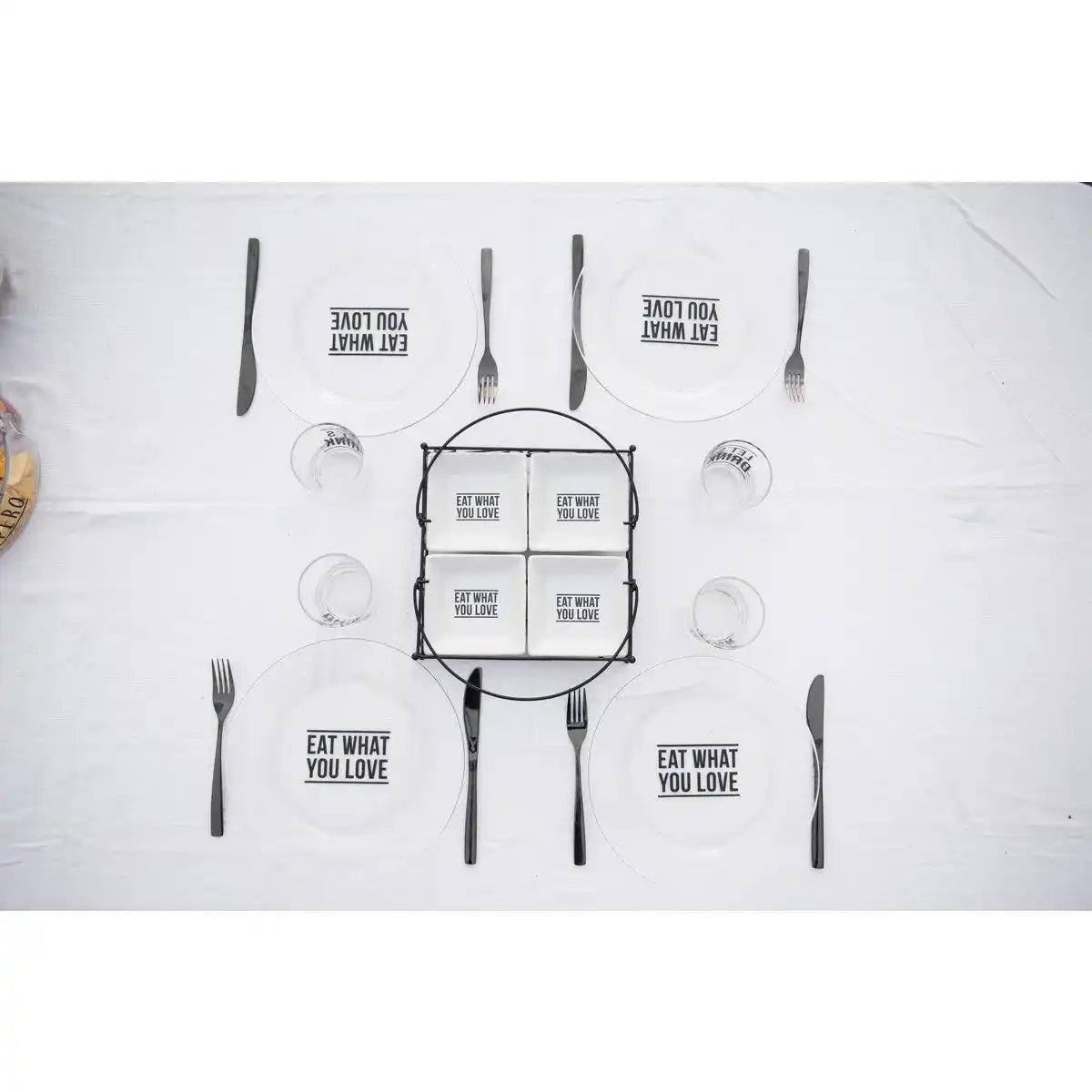 GLOSSY BLACK 24-TEILIGE KÜCHENWARE - HomeDesign Knaus