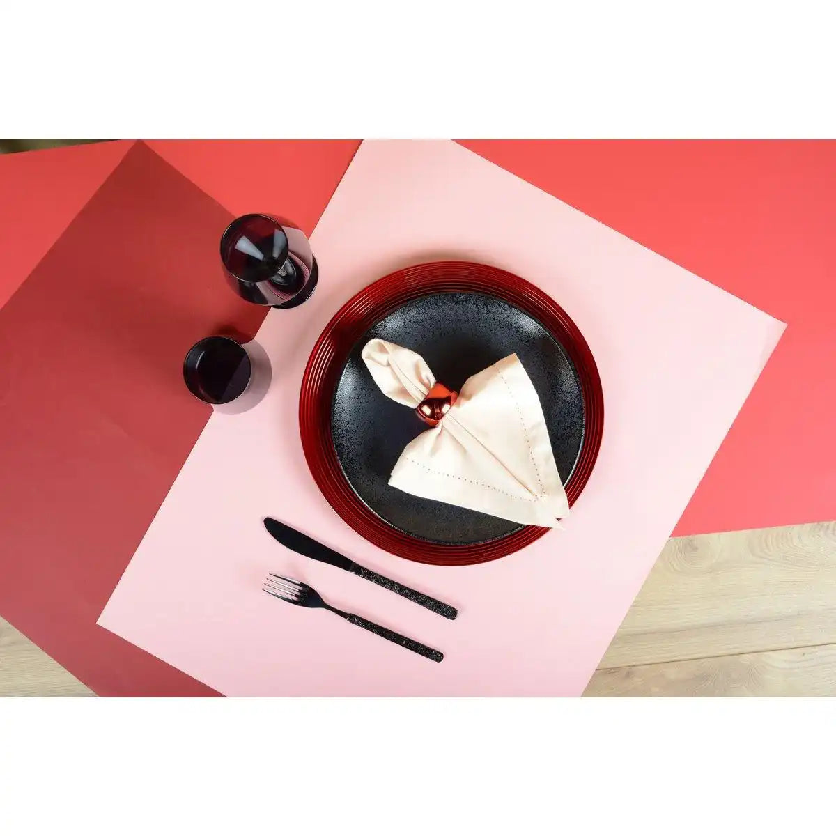 GLOSSY BLACK 24-TEILIGE KÜCHENWARE - HomeDesign Knaus