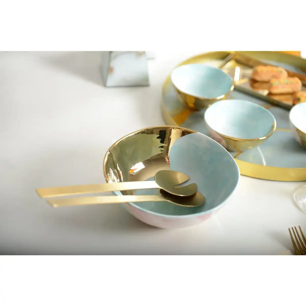GOLD SALAT SETS - HomeDesign Knaus