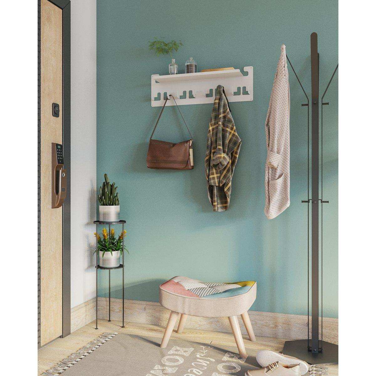 Gorillz Area Wandgarderobe – Weiß - HomeDesign Knaus