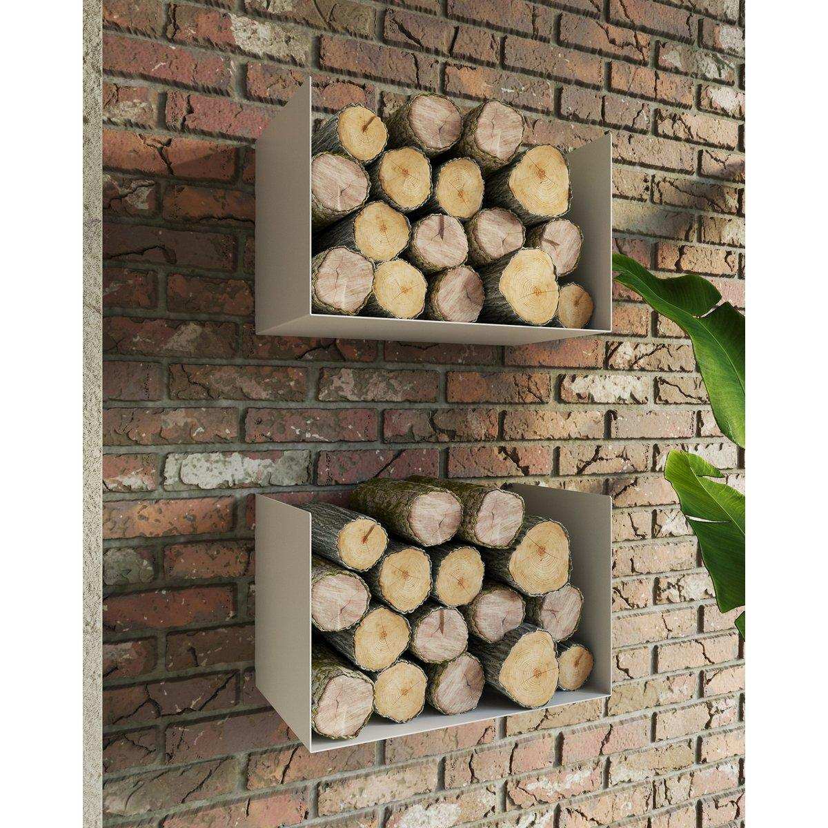Gorillz Clark Wandregal - Weiß - HomeDesign Knaus