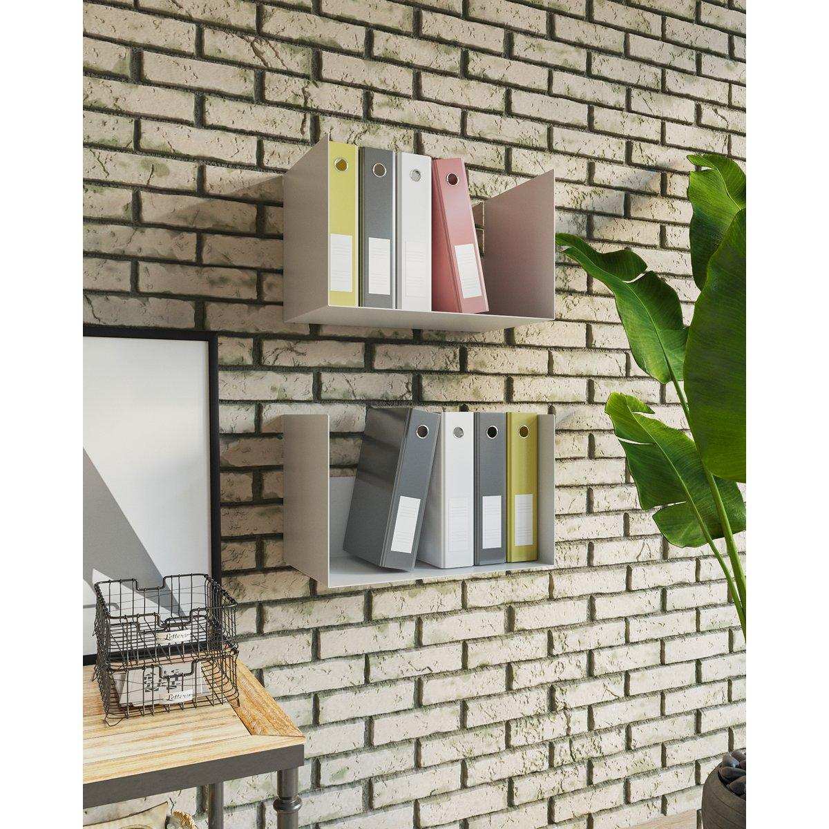 Gorillz Clark Wandregal - Weiß - HomeDesign Knaus