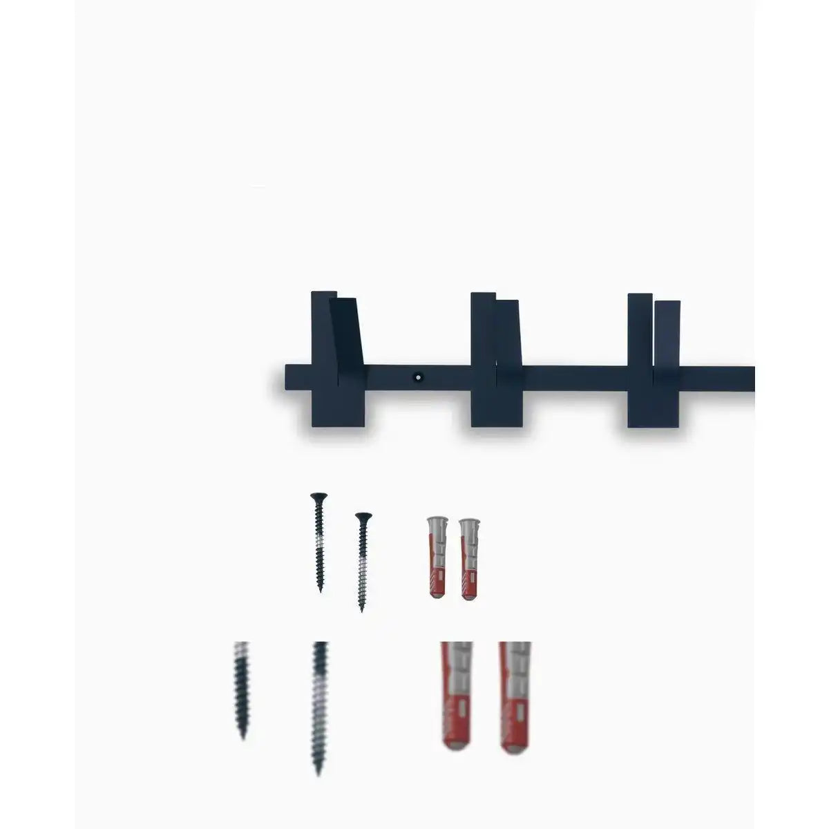Gorillz Incision - Garderobe - Wandgarderobe - 10 Garderobenhaken - Metall - Blau - HomeDesign Knaus