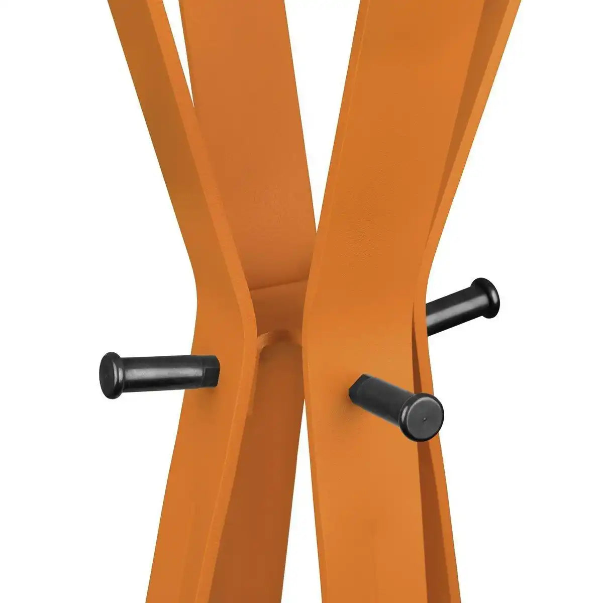 Gorillz Modi - Standgarderobe - Industriedesign - 8 Haken - Orange - HomeDesign Knaus