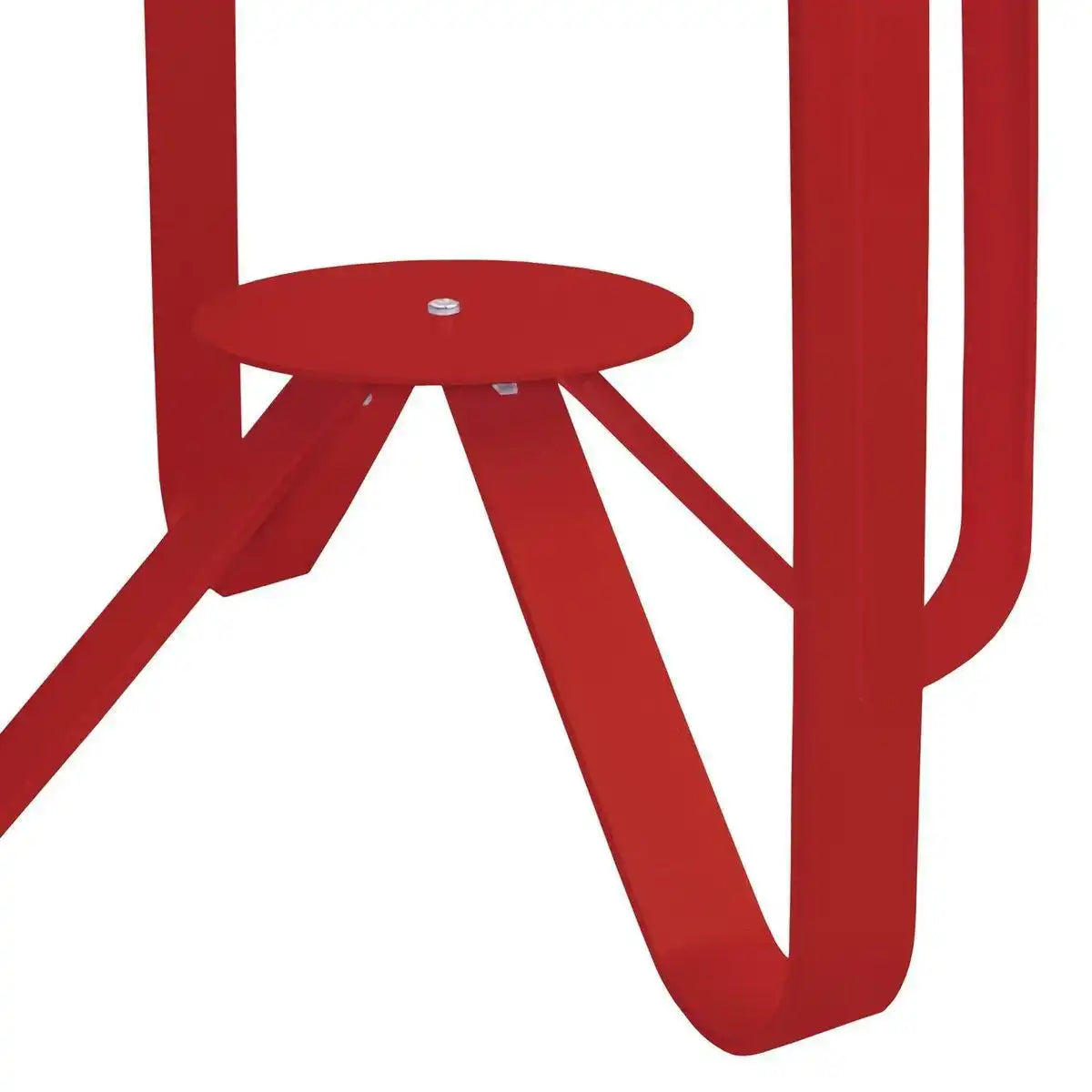 Gorillz Modi - Standgarderobe - Industriedesign - 8 Haken - Rot - HomeDesign Knaus