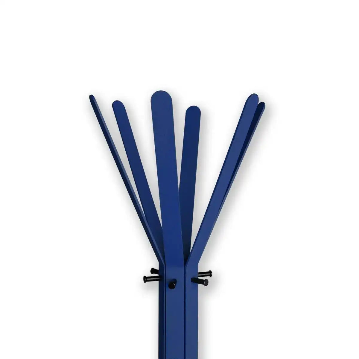 Gorillz Molto – Industrial – Standgarderobe – 14 Kleiderhaken – Blau – Metallkopie - HomeDesign Knaus