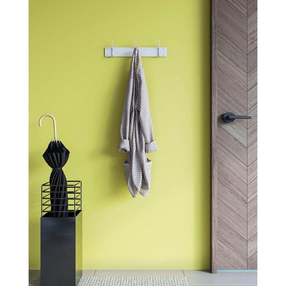 Gorillz Mystique Three - Industrial - Wandgarderobe - Wandgarderobe - Weiß - HomeDesign Knaus