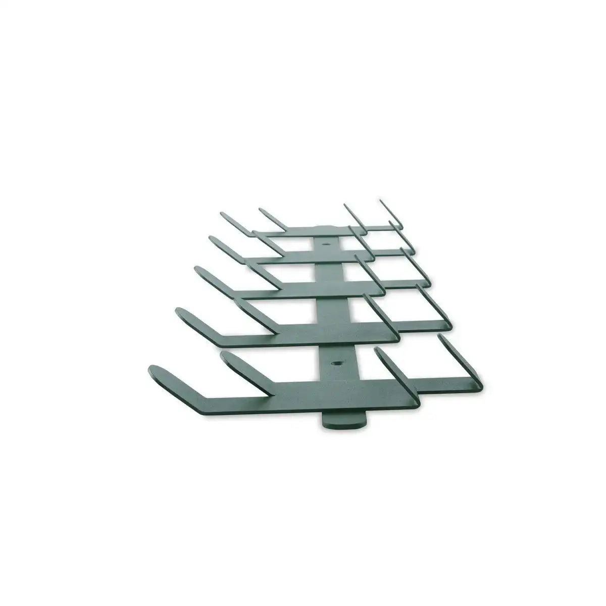 Gorillz Origami – Wandgarderobe – 10 Doppel-Garderobenhaken – Grün - HomeDesign Knaus