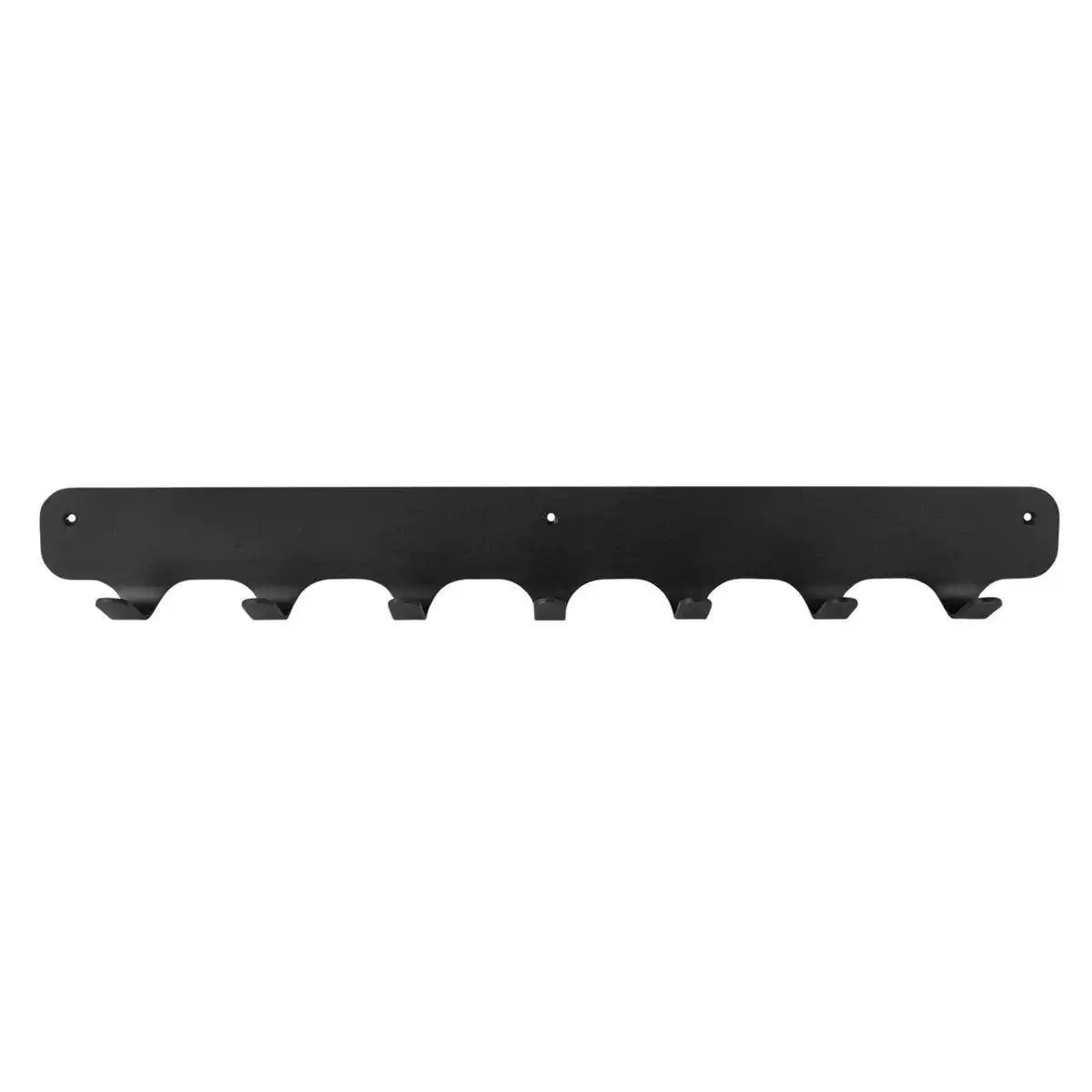 Gorillz Rounded Seven – Wandgarderobe – 7 Garderobenhaken – Schwarz - HomeDesign Knaus