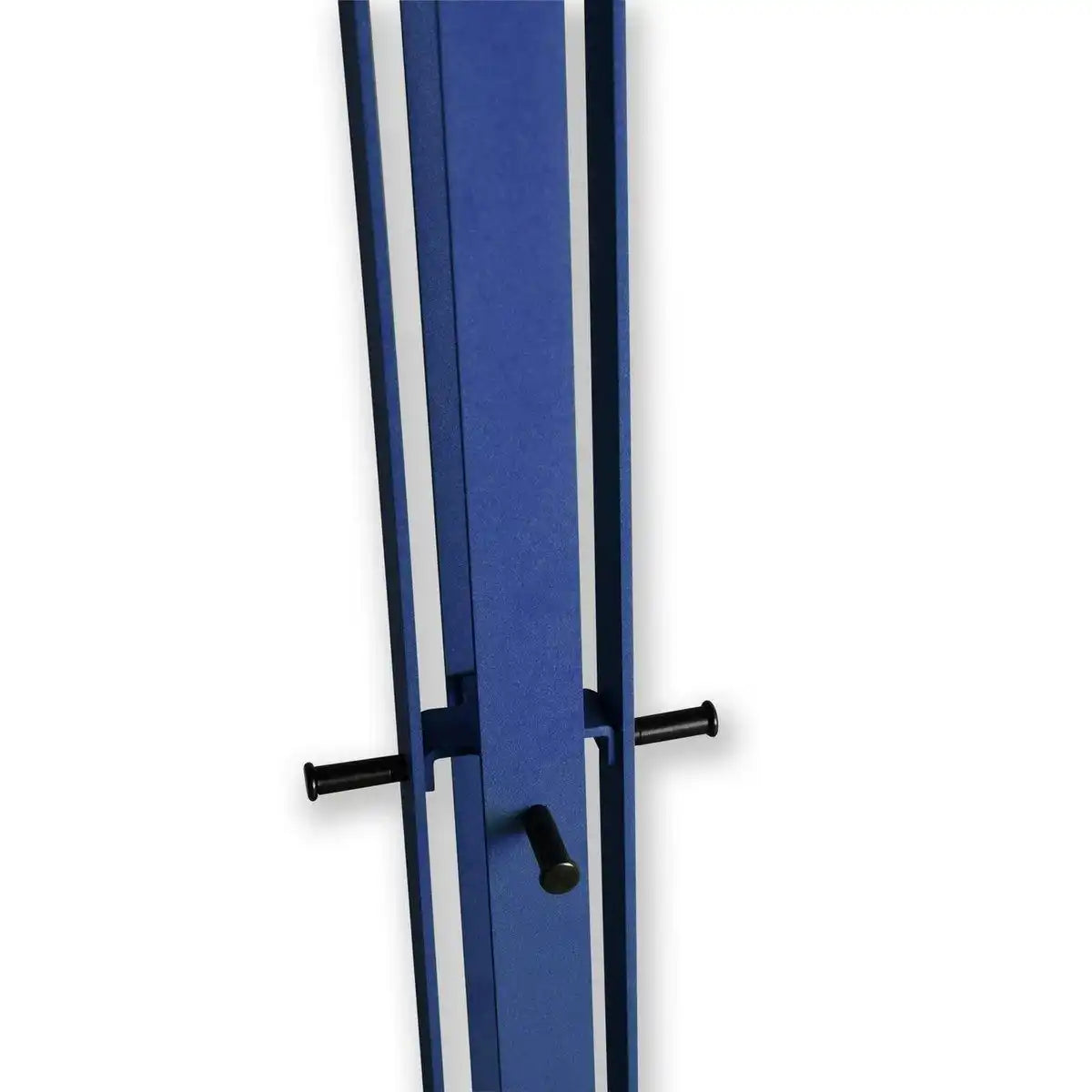 Gorillz Stack - Garderobenständer – Industriedesign – 12 Haken- Blau - HomeDesign Knaus
