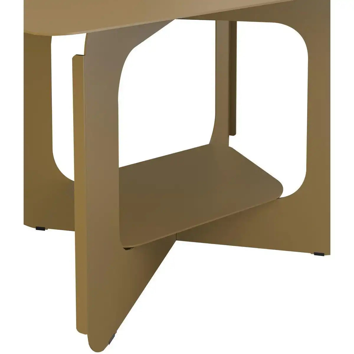Grado - Beistelltisch - Gold - HomeDesign Knaus